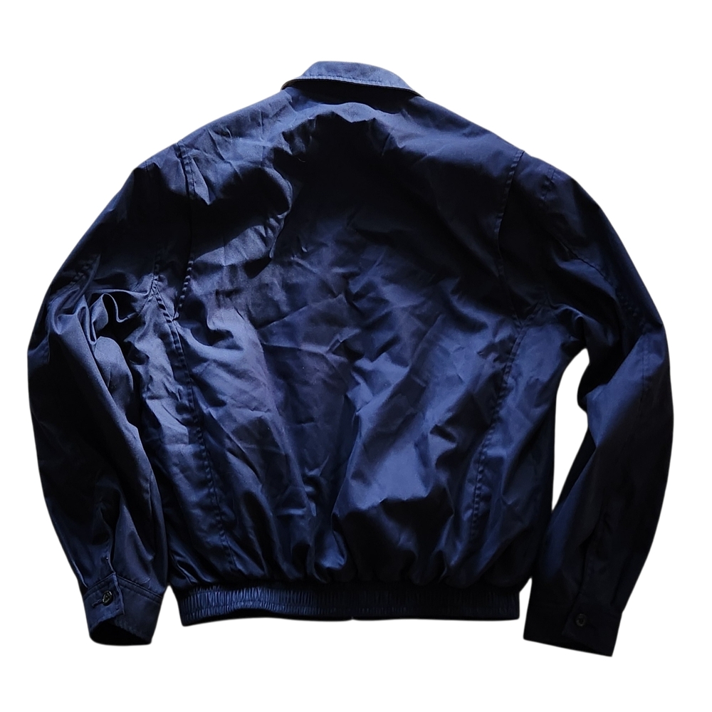 Polo Ralph Lauren Vintage Navy Blue Mens S Bomber Bi-Swing Zip-Up Jacket - Picture 8 of 8